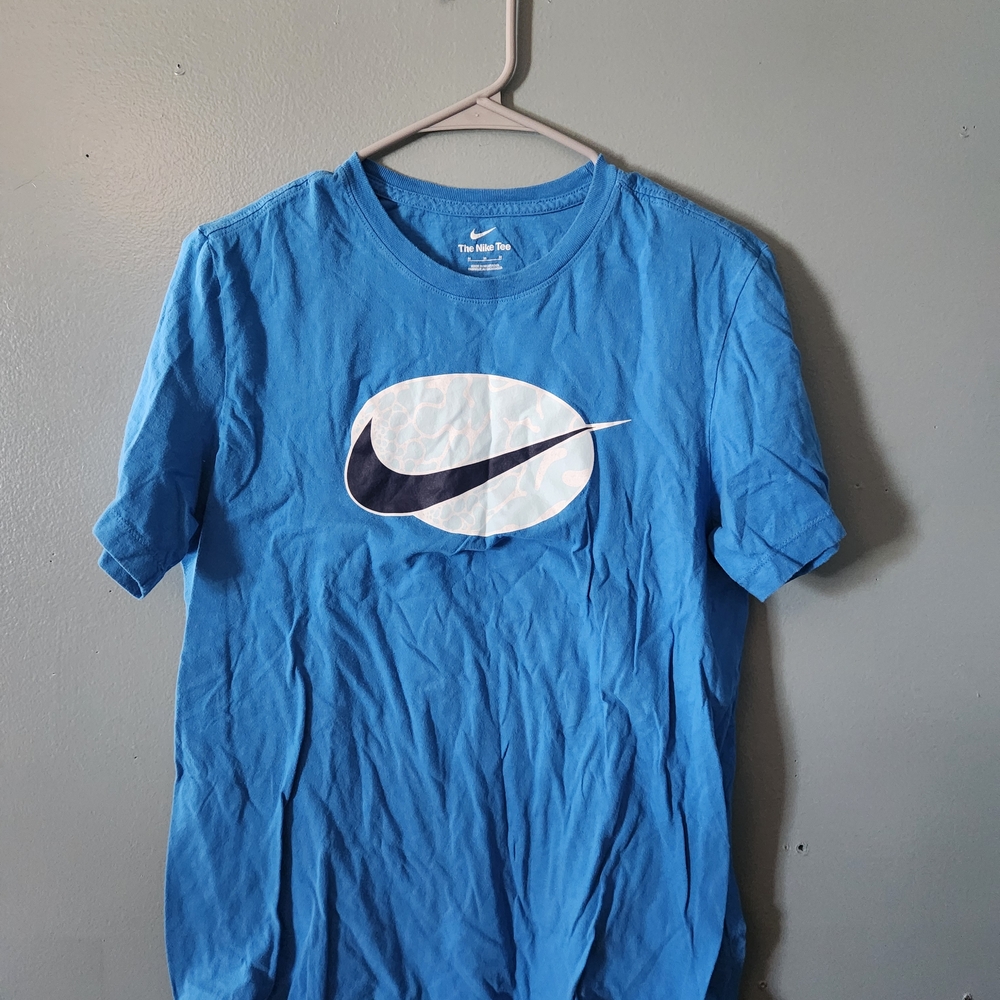 Nike Blue Logo T-Shirt